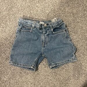 Zara Kids Denim Shorts Blue Jean Classic Pockets Size 2 Toddler